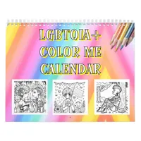 Color Me | LGBTQIA+ Coloring Pages Calendar
