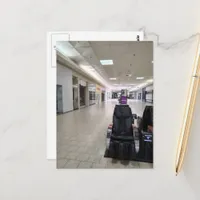 Relax in Liminal Space Abandoned Mall Postcard