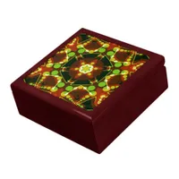 Polka Dots Geometric Star Lacquered Gift Box