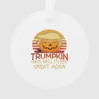 Trumpkin Halloween Funny Classic Ornament