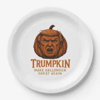 Trumpkin... Make Halloween Great Again Paper Plates