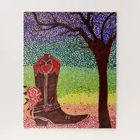 Puzzle - Boot and Tree