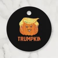 Halloween Pumpkins Funny Trumpkin Favor Tags