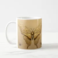 Golden Butterfly Wildlife Lovers Coffee Mug