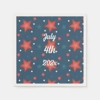 4th of July Party Decorations Napkins