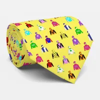 Horse Racing Jockey Silks Neck Tie