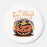Halloween Trumpkin Design Magnet