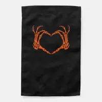 Skeleton Hand Heart Sign Costume Halloween Design