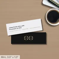 Simple Professional Mini Business Card