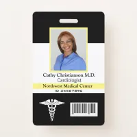 Doctor Name Photo Badge Scanner Code