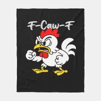 F-Caw-F Classic Creative Casual Fleece Blanket