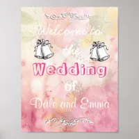 Welcome to the Wedding of (Add Names) Poster