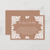 Cielito Lindo Baby Shower Book Request  Enclosure Card