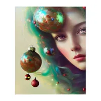 Christmas Goddess Acrylic Print