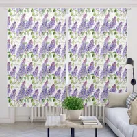 Pretty Purple Lavender Fields  Blackout Curtains