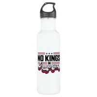 No Kings In America USA Retro Classic Stainless Steel Water Bottle