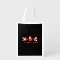 Christmas Sezon - Tis The Season Grocery Bag