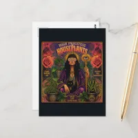 high priestess of houseplants postcard