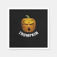 Trumpkin – Funny Donald  Pumpkin Halloween  Napkins