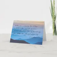 Your Footsteps Home | Forever New Love Poem Card