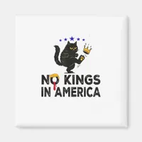 No Kings In America We The People Political Minima Magnet