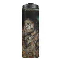 Urban Art on Abandoned Building Thermal Tumbler