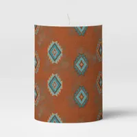 Southwest Canyons Petroglyphs Pillar Candle