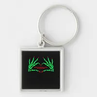 Skeleton Hands - Funny Halloween Keychain