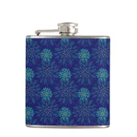 Floral Pattern Flask