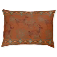 Southwest Canyons Petroglyphs Pet Bed