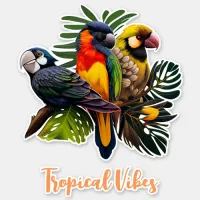 Exotic Tropical Colorful Birds