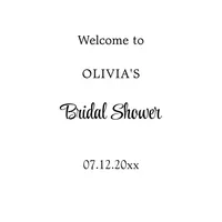 Minimalist Bridal Shower