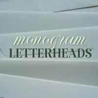 Monogram Letterheads