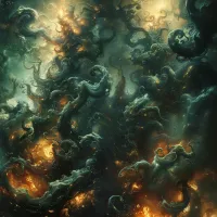 Nebula of tentacles