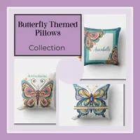 Butterfly Themed Pillows