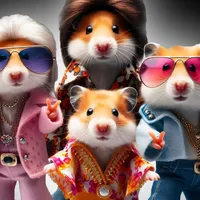 W2A Funny Peace. Love. Bellbottoms. Hamster Supergroup