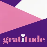 WOW Bold Heart Purple Pink Gratitude Affirmations