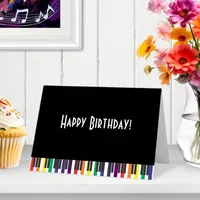 Rainbow Piano Keys
