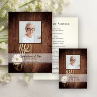 Rustic Daisy & Horse Bit Western Funeral Memorial Collection