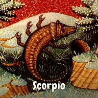 Scorpio the Scorpion Vintage Zodiac Sign Birthday Party