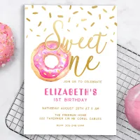 Sweet One Donut 1st Birthday