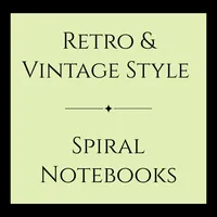 Retro & Vintage Style Spiral Notebooks