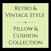 Retro & Vintage Pillow Cushion Collection