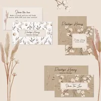 Cotton Greenery Business Cards and Accessories