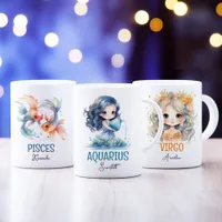 Personalized Zodiac Signs Mugs