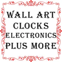 Wall Art, Clocks & Electronics
