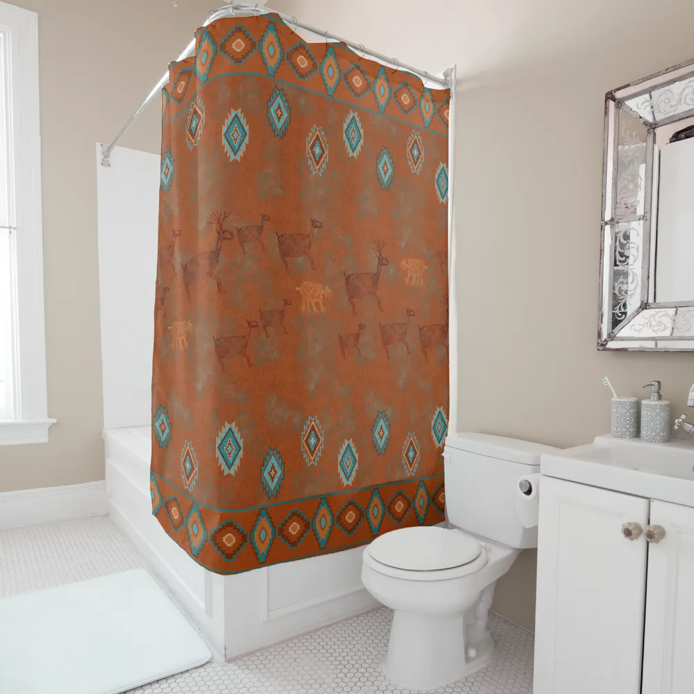 Southwest Style Shower Curtains